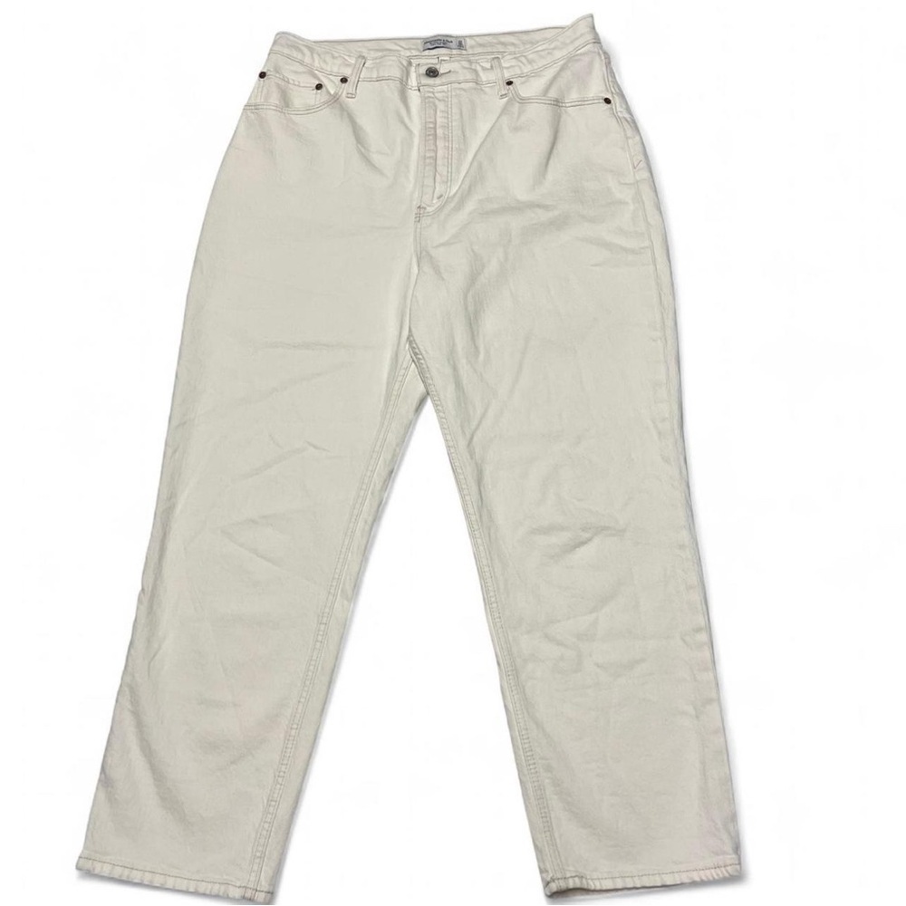 Abercrombie and Fitch Curve Love The Ankle Straight Ultra High Rise Size 33|16R